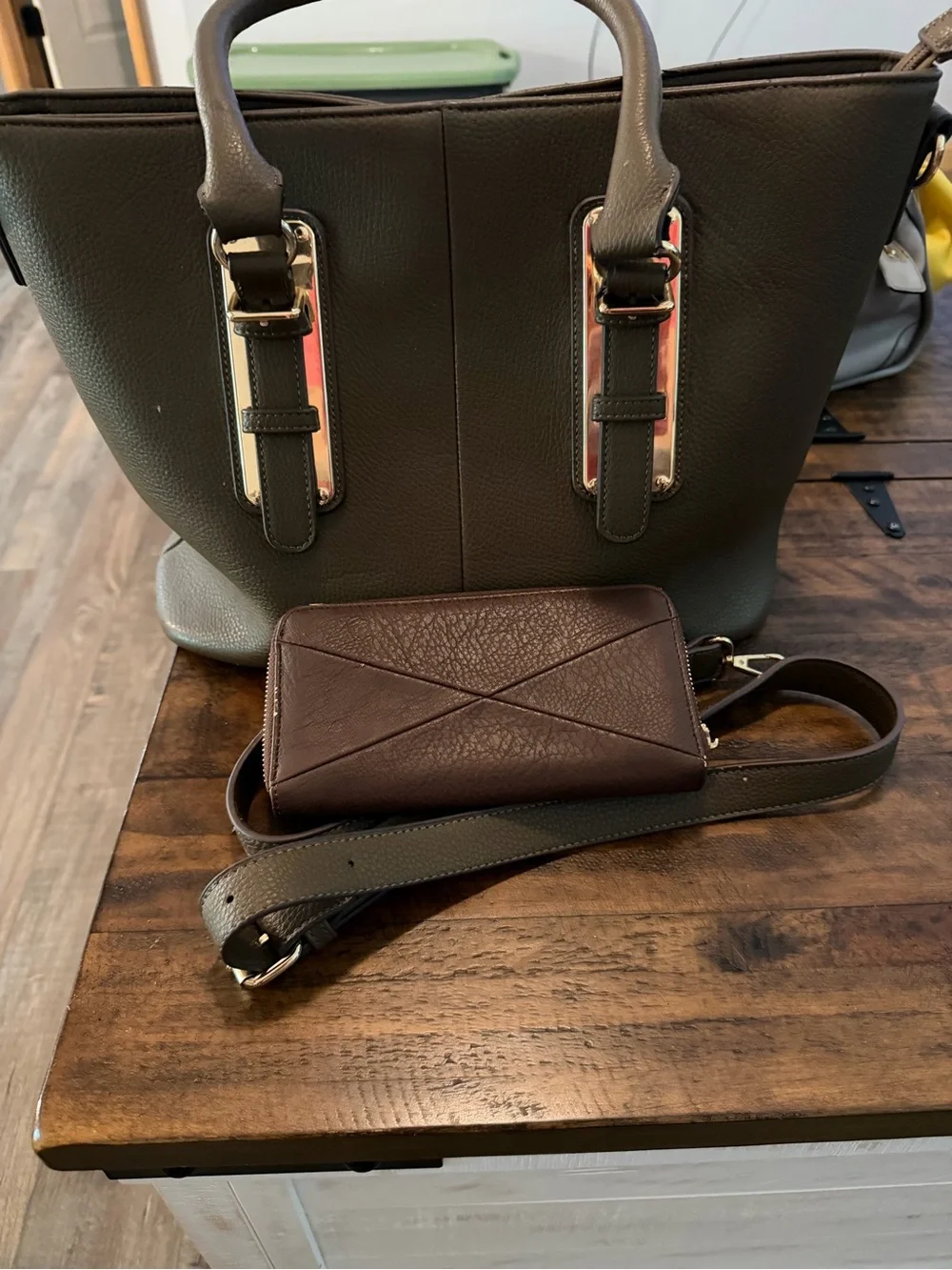 Charming Charlie Tote Bag with Wallet - Classic Carry